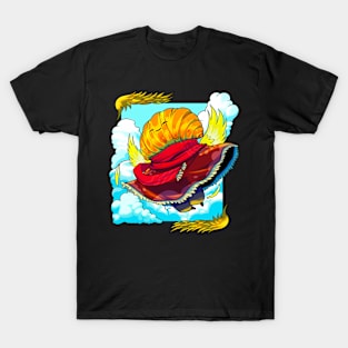 Sky Cruissant - Food explorer, base T-Shirt